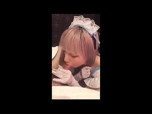 ❤️ Japanese Idol [mayuka], fransk hushjelp kostyme, del 1, blowjob og rykk av med lotion ❤❌ Sludder hos oss ❌️❤